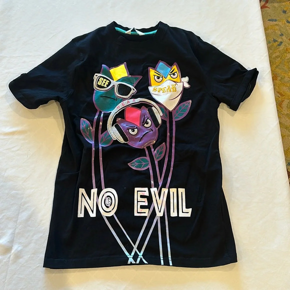 Original fables‎ t tee shirt good intentions only hear speak see no evil large - Picture 1 of 3